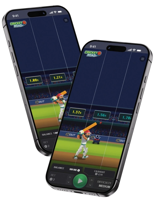 Cricket Road App for Mobile.