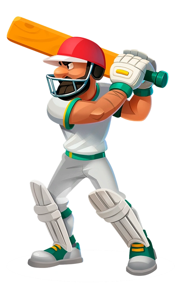 Cricket Road Character Image.